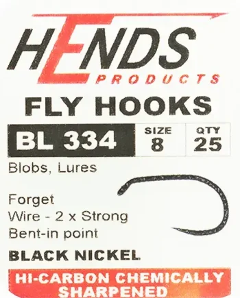 Hends BL 334 Barbless BLOB Hooks