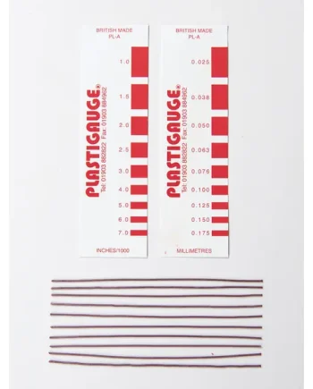 Plastigauge Precision Clearance Gauges (.001-.007″/0.025mm-0.175mm)