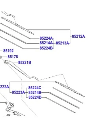 Toyota Rav4 1994-2000 Front Wipers (SET)
