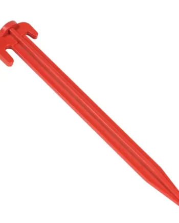 Red Plastic Tent Peg – 20cm