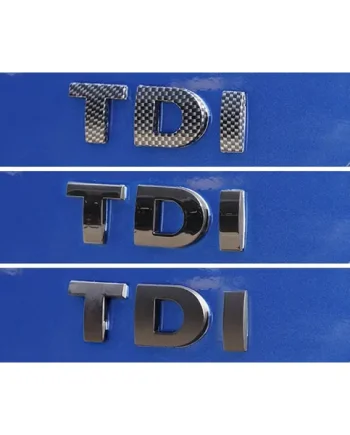 VW Rear TDI Text