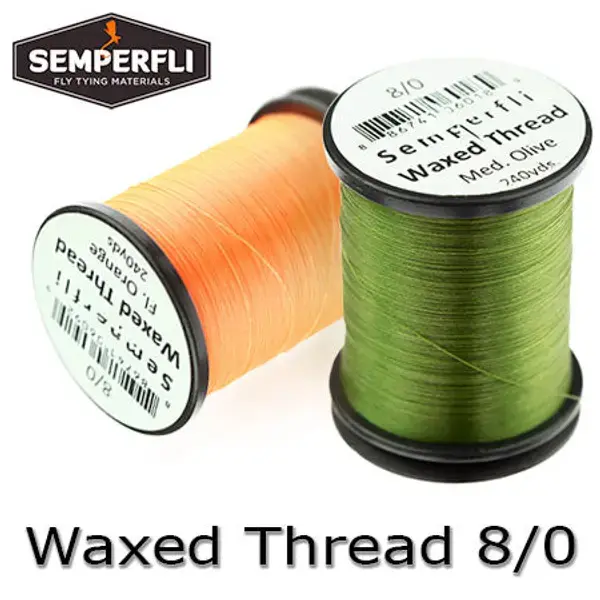 Semperfli Waxed Thread 8/0